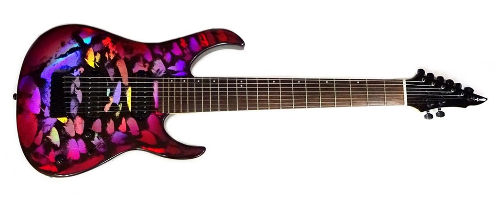 SPEAR GUITARの固定ブリッジタイプの8弦ギター》 : アキラの SPEAR GUITARの固定ブリッジタイプの8弦ギター》 : アキラの
