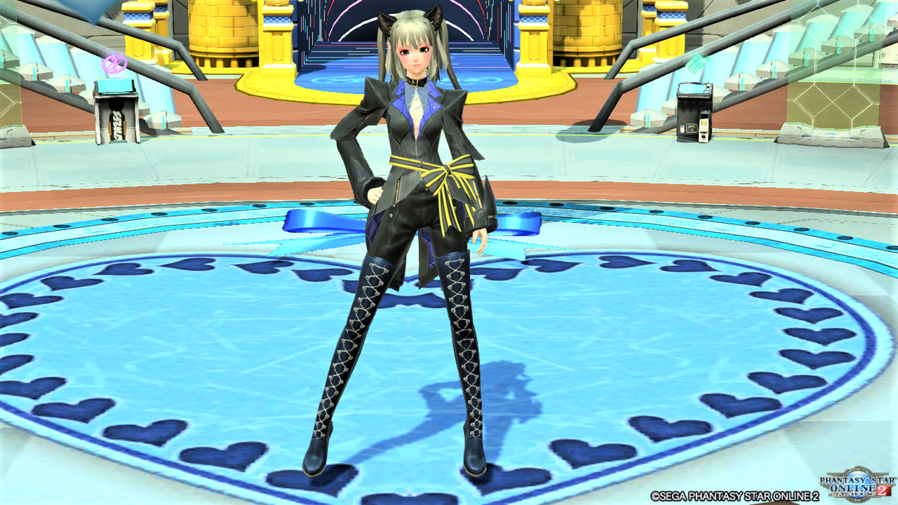 Pso2 Arksコーディネート部 Pso2 アルｆ ｏｕ フルドラ ｂａ のコーデ