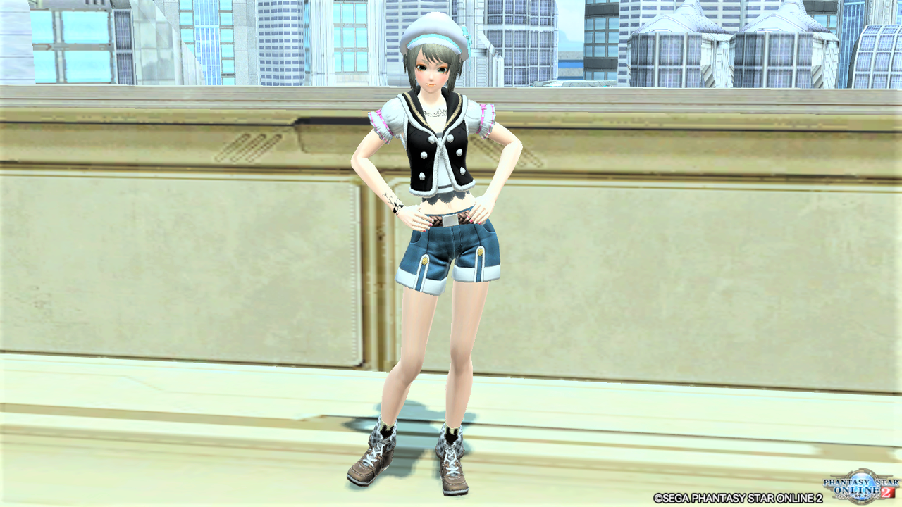 Pso2 Arksコーディネート部 重ね着風タンクトップ Ba Pso2 Arksコーディネート部 重ね着風タンクトップ Ba