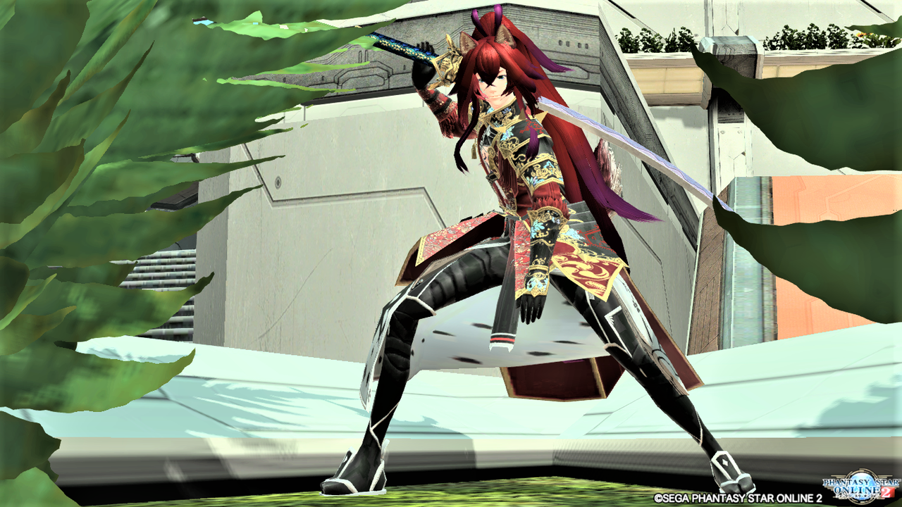 Pso2 Arksコーディネート部 耳はねっ毛エクステ