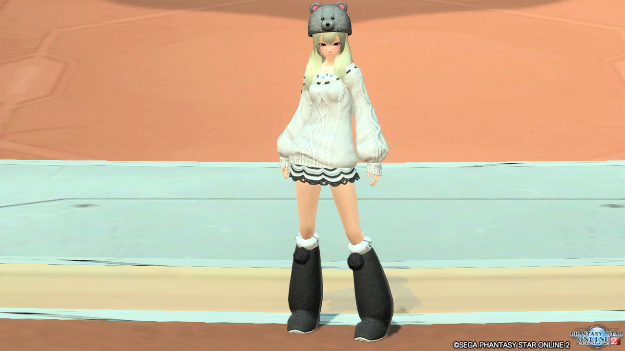 Pso2 Arksコーディネート部 オフショルダーニット Ou Pso2 Arksコーディネート部 オフショルダーニット Ou