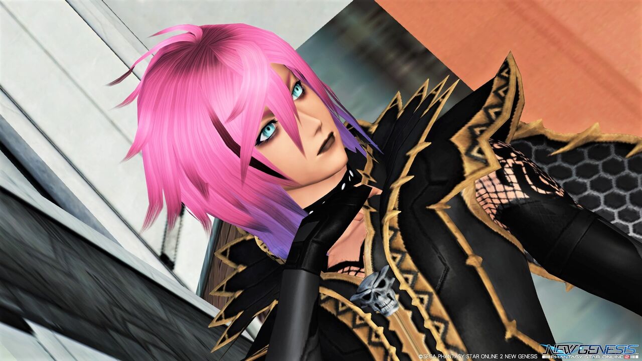 《PSO2･NGS》ARKSコーディネート部｡:《PSO2》イービル[Ou]＋メッシュ[Ba]のコーデ