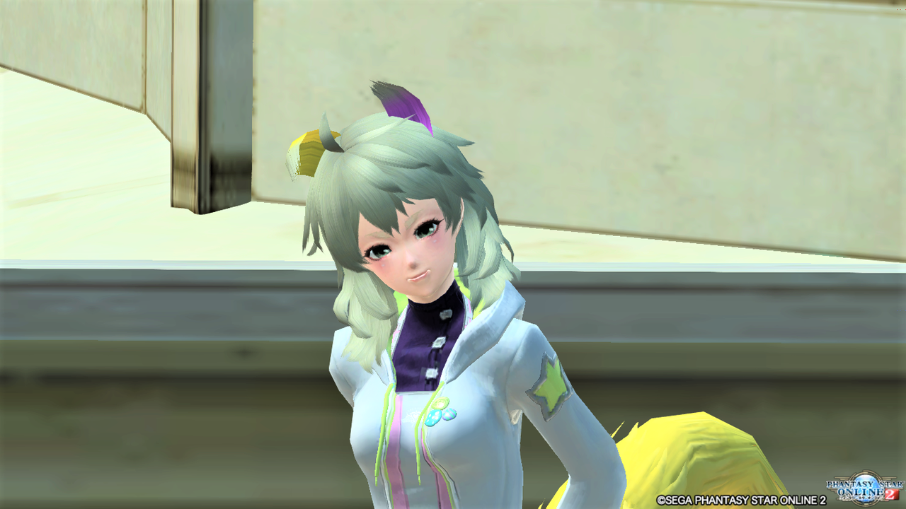 Pso2 Arksコーディネート部 Pso2 ファニー ｏｕ クール ｂａ のポップ キュート系コーデと動物耳風髪型