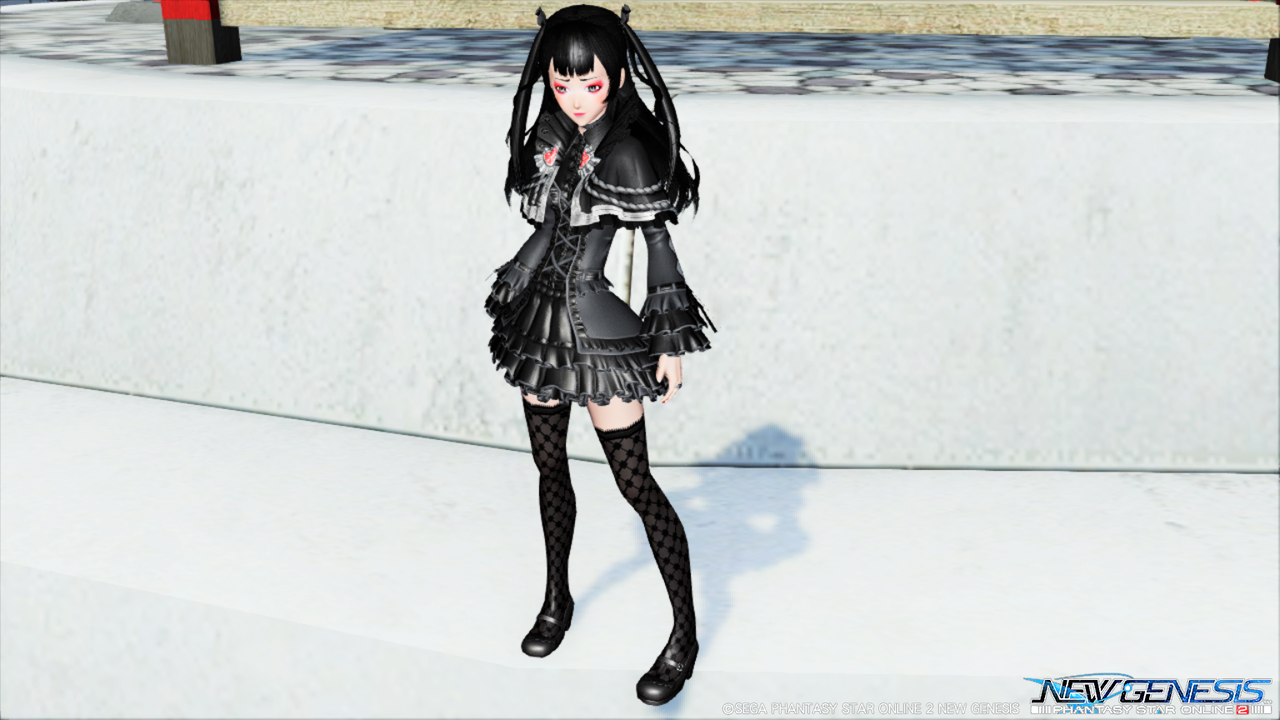 Pso2 Ngs Arksコーディネート部 辛女子コーデ