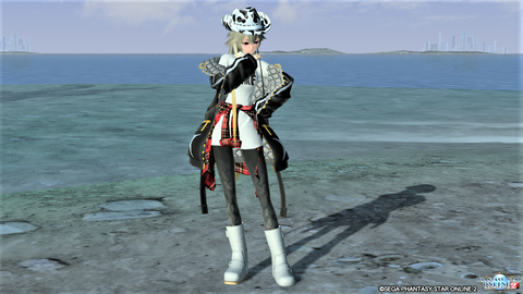 《PSO2･NGS》ARKSコーディネート部｡:《PSO2》♡MFDBパーカー[Ba]2コーデ