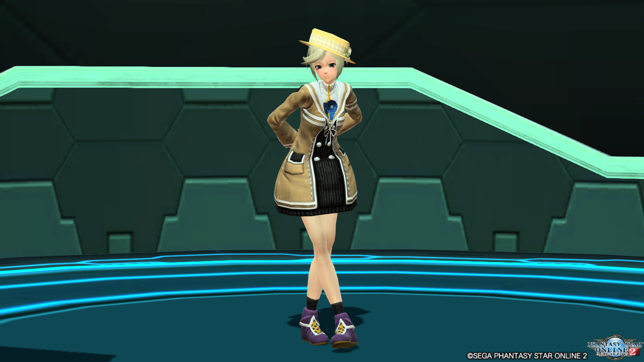 Pso2 Arksコーディネート部 Pso2 セーラー風 アテナ レプカのコーデ