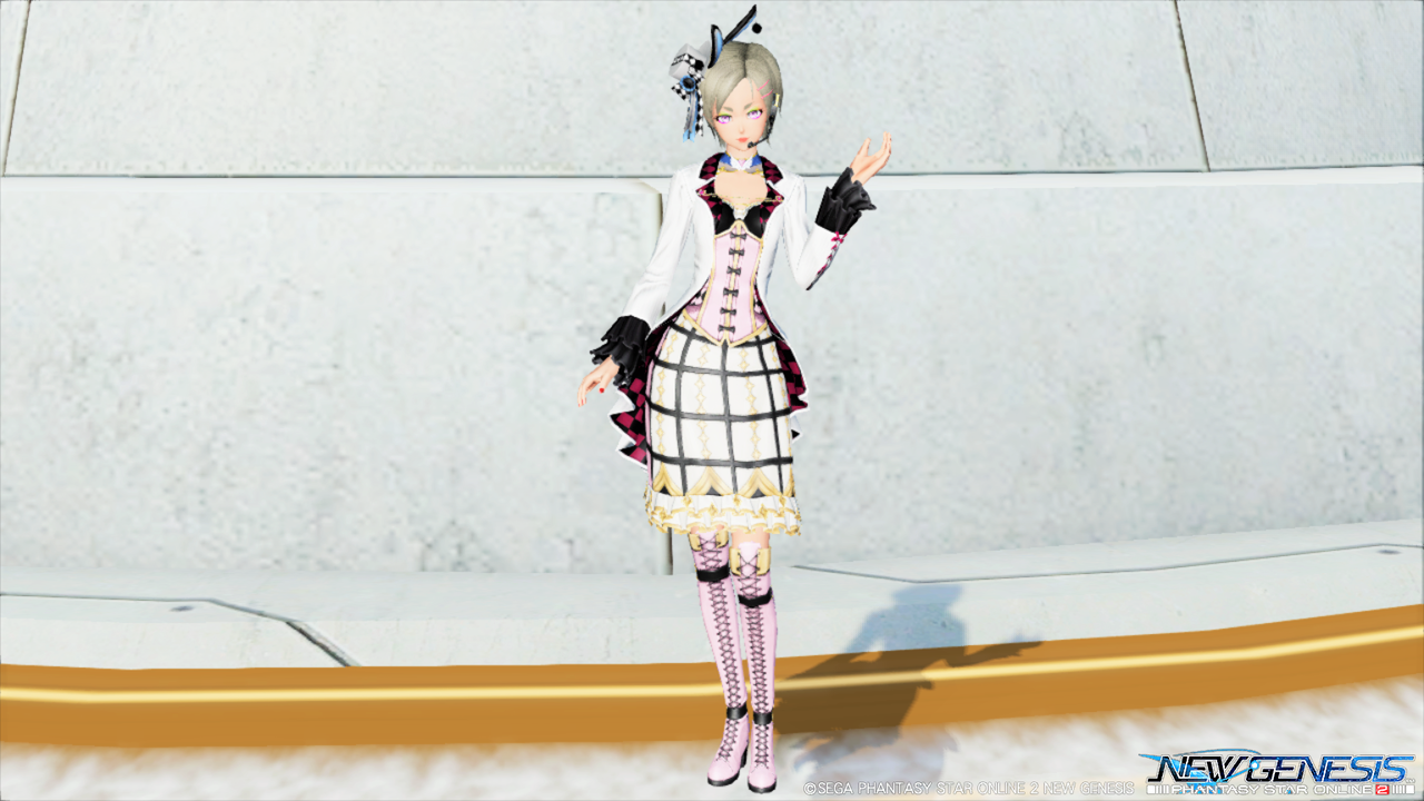 《PSO2･NGS》ARKSコーディネート部｡:《PSO2》♡アーベント[Ou]＋スターリー[Ba]のコーデ