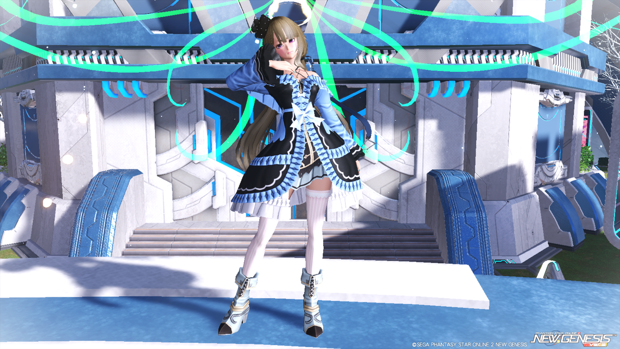 《PSO2･NGS》ARKSコーディネート部｡:《PSO2》♡ソラリスフルゴール[Ba]のコーデ2種