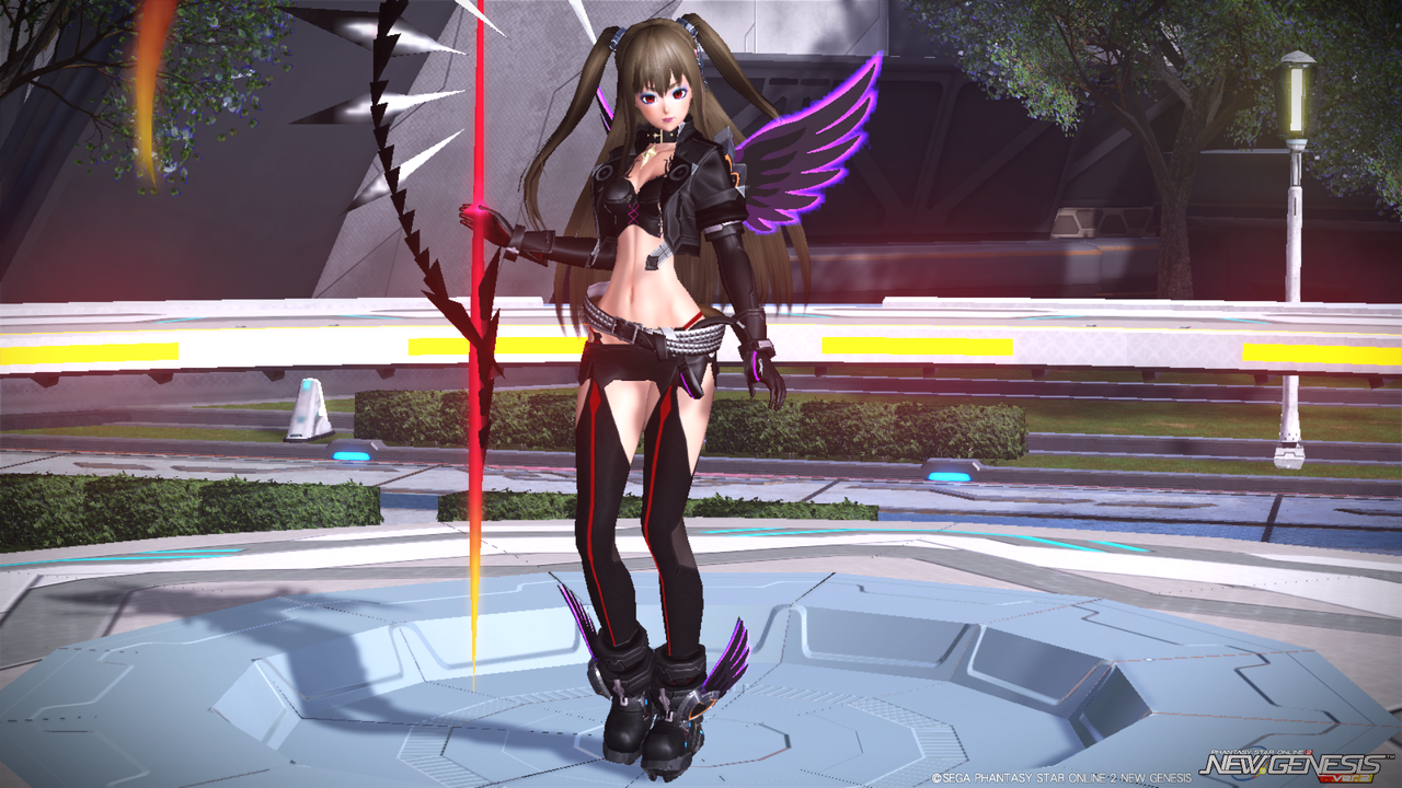 《PSO2･NGS》ARKSコーディネート部｡:《PSO2》♡ハート[Ou]＋ノクターナル[Ba]のコーデ