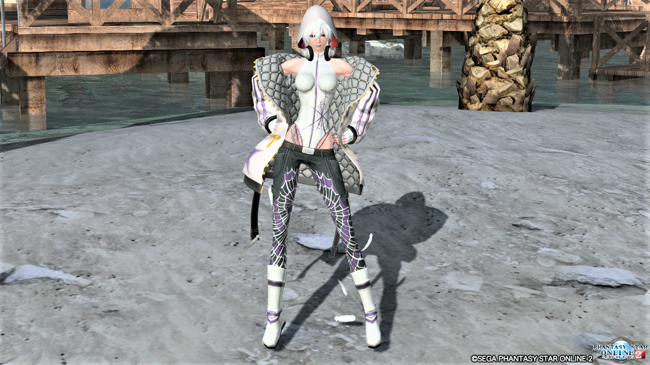 《PSO2･NGS》ARKSコーディネート部｡:《PSO2》 アトルスク[Ou]＋アトラクティブS[Ba]のコーデ