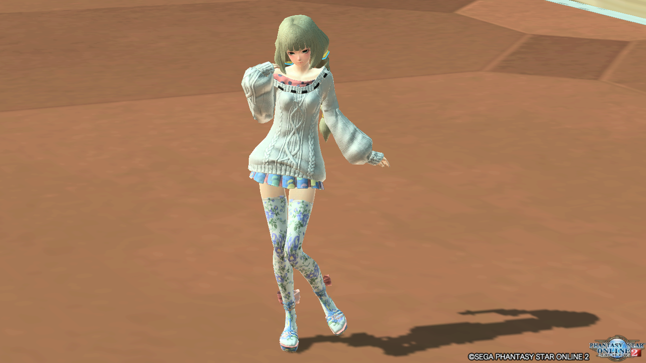Pso2 Arksコーディネート部 オフショルダーニット Ou Pso2 Arksコーディネート部 オフショルダーニット Ou