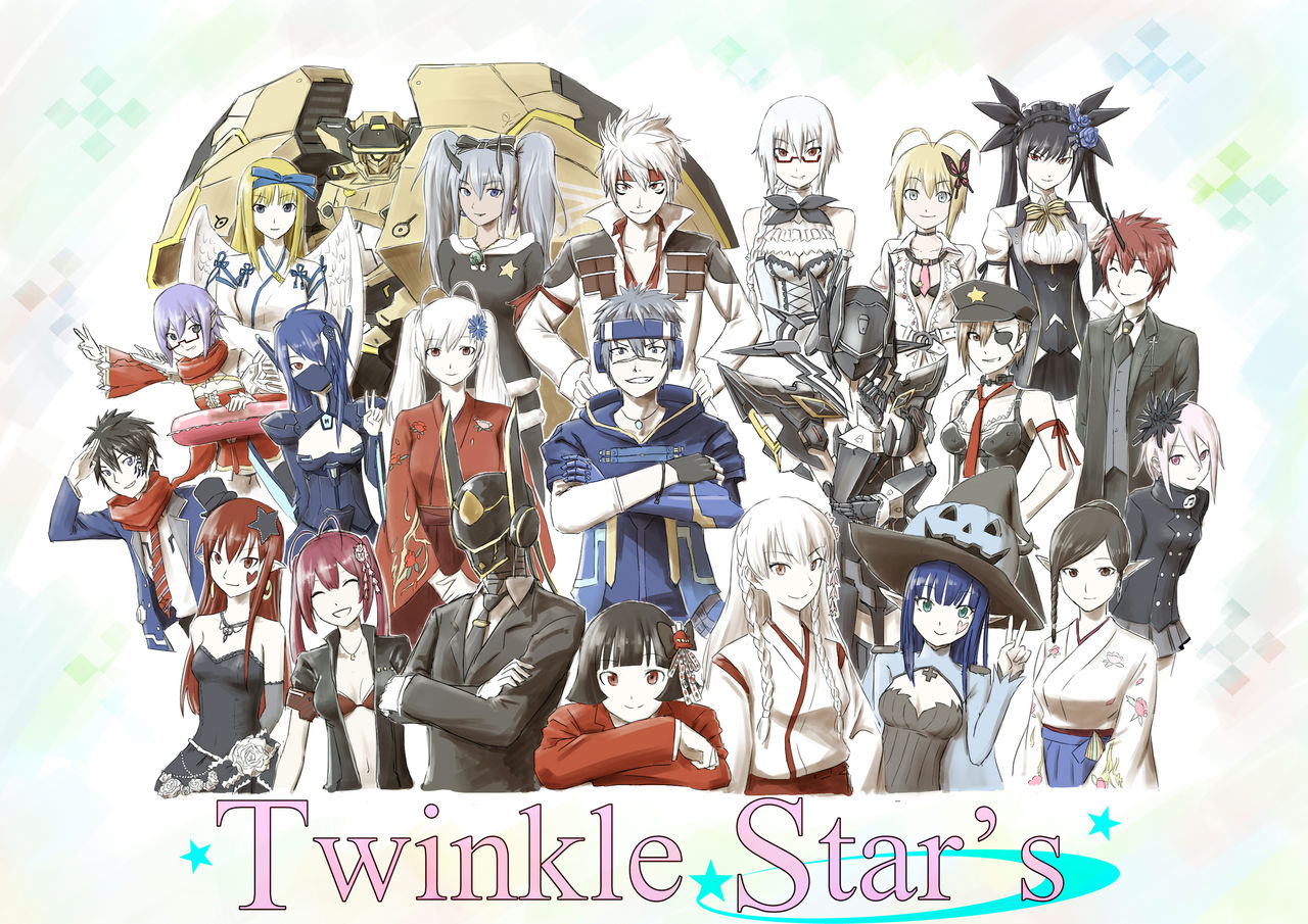 集合絵完成 仮 Twinkle Star S Memories