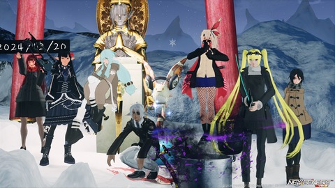 チーム忘年会集合SS2024②