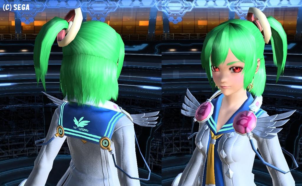 ハーフアップポニーが意外にも ぷそから ハーフアップポニーが意外にも ぷそから