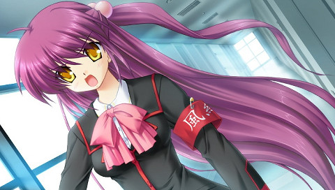 Vitaアニメ壁紙box リトルバスターズ 二木 佳奈多 Vitaアニメ壁紙box リトルバスターズ 二木 佳奈多