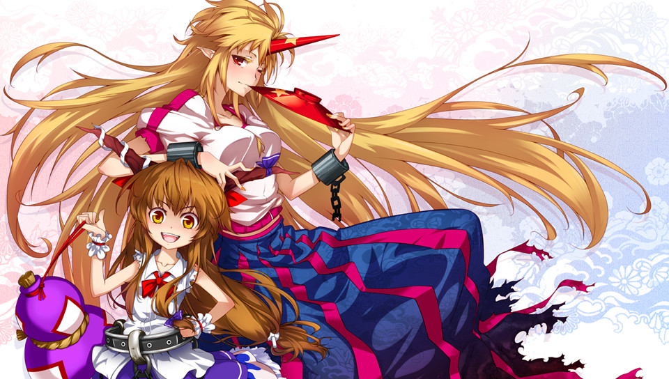 Vitaアニメ壁紙box 東方project 萃香 勇儀 Vitaアニメ壁紙box 東方project 萃香 勇儀