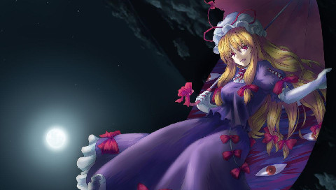 Vitaアニメ壁紙box 東方project 八雲 紫