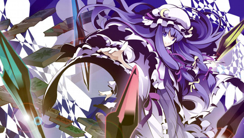 Vitaアニメ壁紙box 東方project パチュリー ノーレッジ