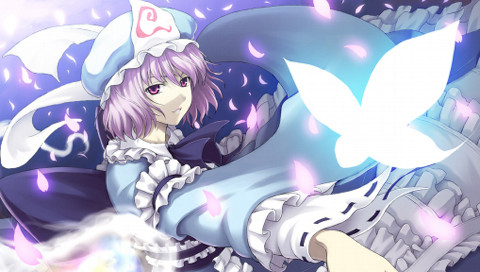 Vitaアニメ壁紙box 東方project 西行寺 幽々子