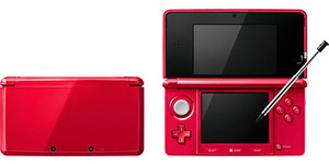 3ds metalick red