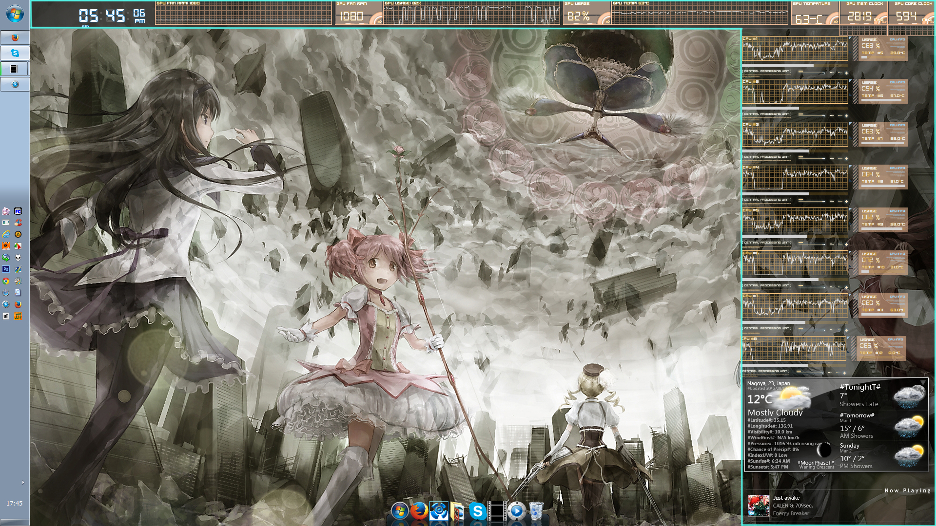 Software デスクトップをカスタマイズ Rainmeter 1 Psp改造初心者日記 Software デスクトップをカスタマイズ Rainmeter 1 Psp改造初心者日記