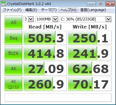 ssd windows7