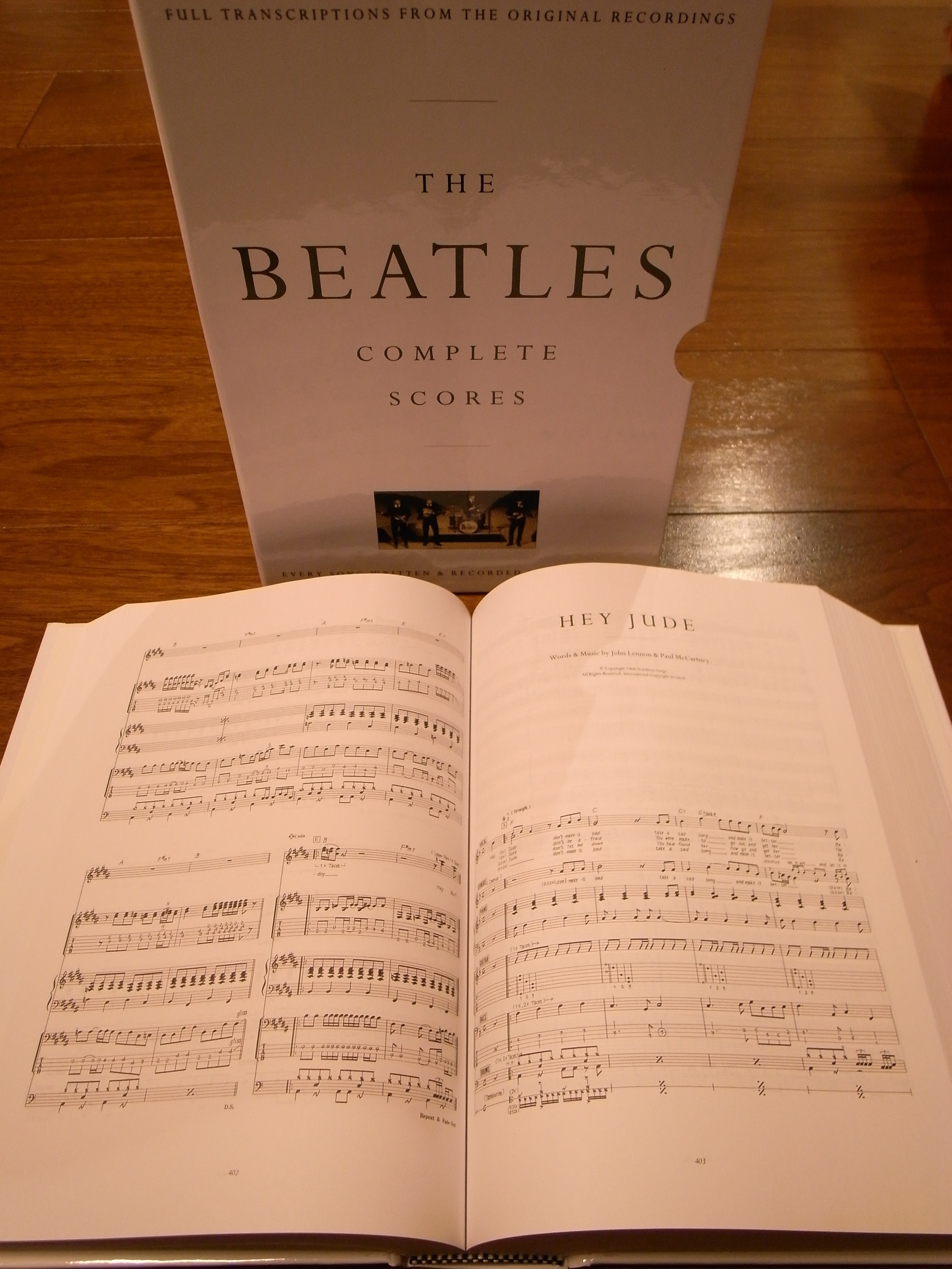 保存版 The Beatles Complete Scores ビートルズ スコア 待望の再販