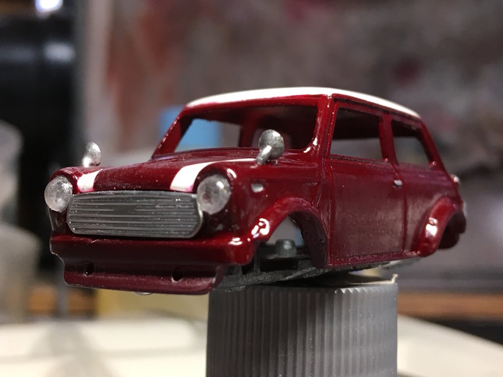 Tomica MINI COOPER S / トミカ 旧 ミニクーパー S 完成編