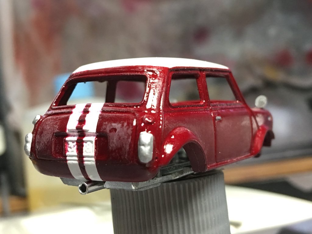 Tomica MINI COOPER S / トミカ 旧 ミニクーパー S 完成編