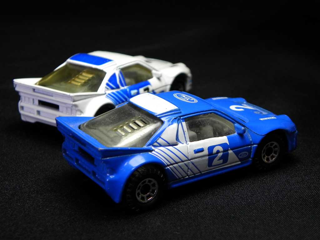 フォード RS200 マッチボックス ランチア アルファロメオ
