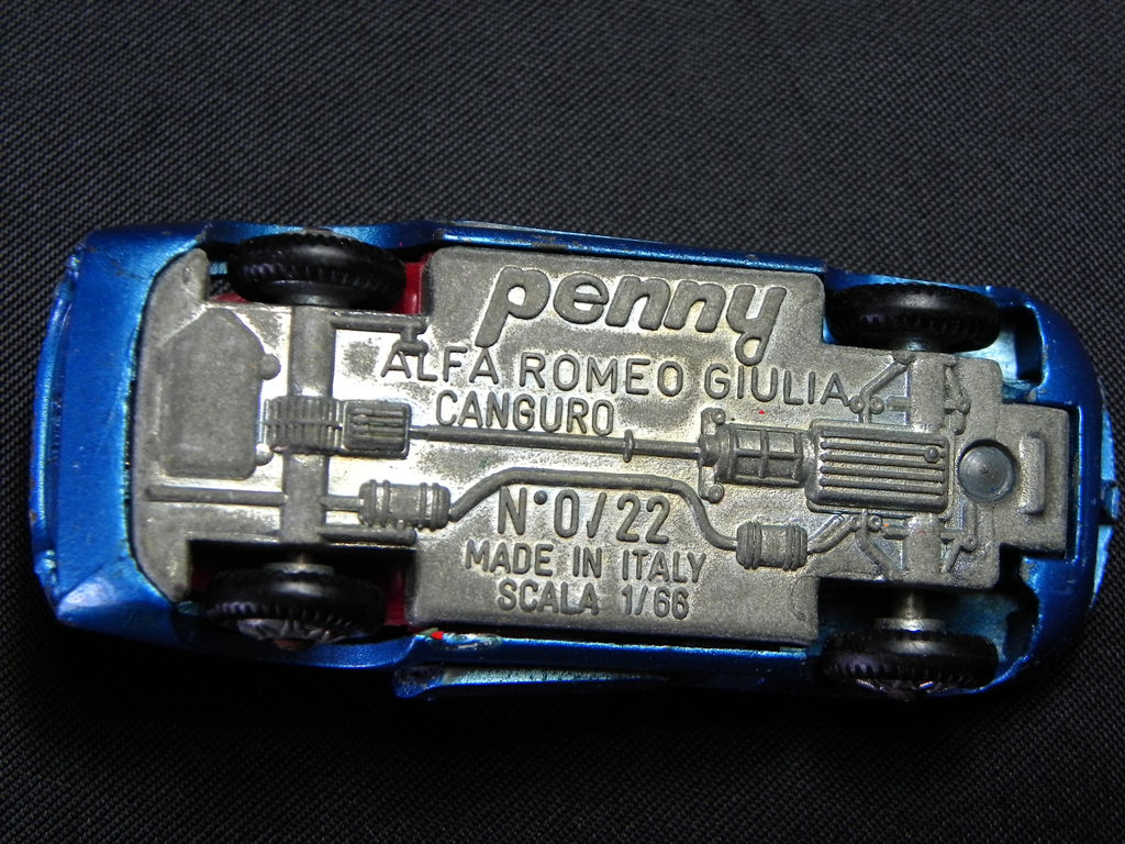 JUNKコレクション その8 PENNY アルファロメオ ジュリア カングーロ