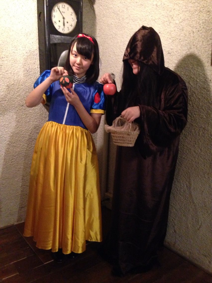 白雪姫と魔女が遊びに来てくれました ハロウィンミステリーイベント 彩りの誘惑 げきぴーの日常