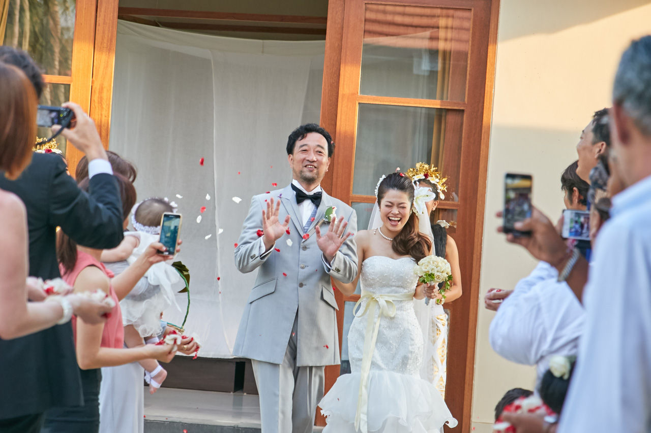 ウブド プライベートヴィラでの挙式 後編 海外挙式 フォト バリ島でハッピーウェディング