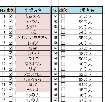 大会組み合わせ用エクセルシートの配布について Ciel 10さん ぱいろん生用ブログ 仮 です 大会組み合わせ用エクセルシートの配布について Ciel 10さん ぱいろん生用ブログ 仮 です