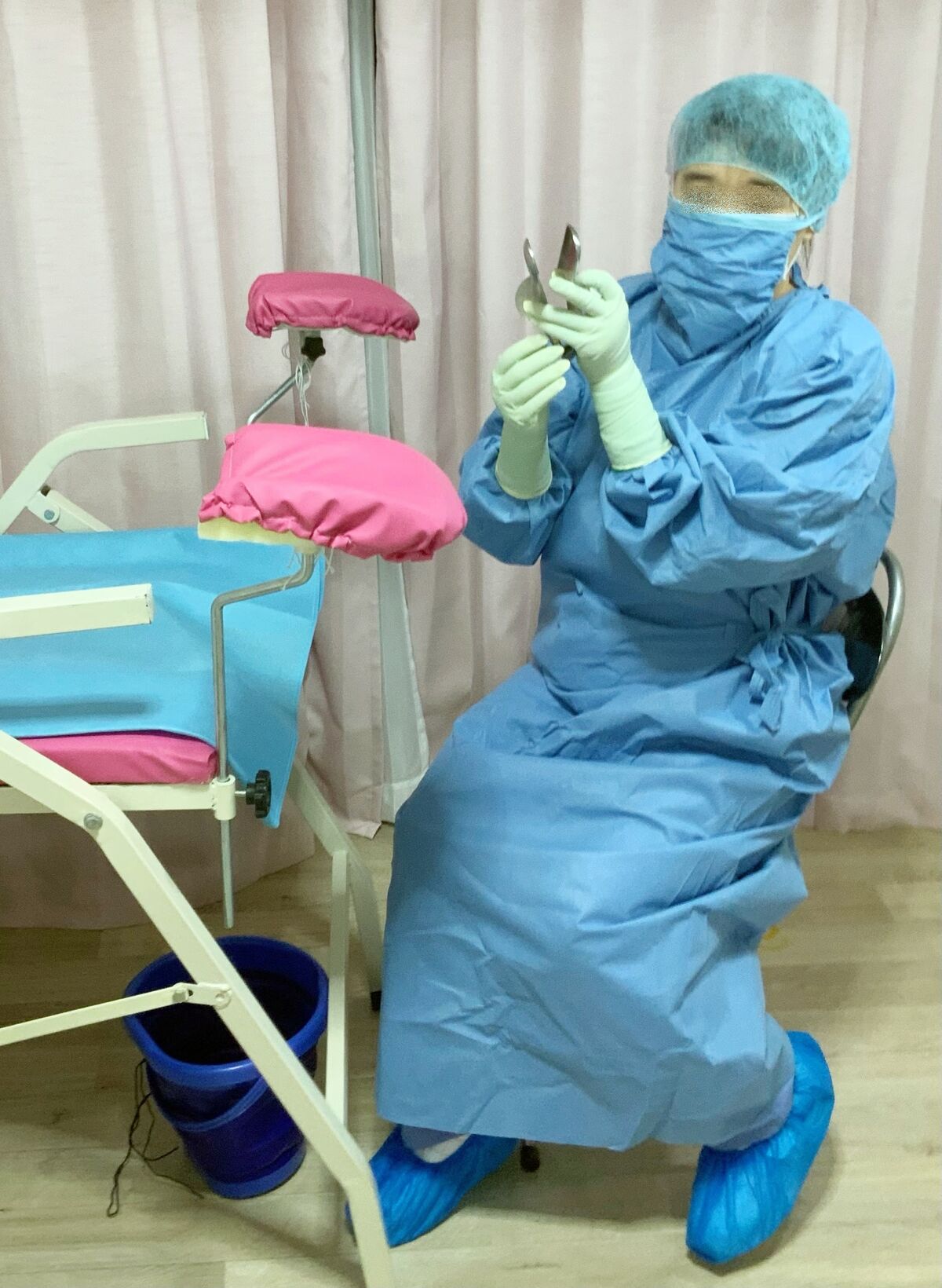 手術着へのこだわり 首から上の装いのお話 ピティナ 丸太いずみの 医療プレイ研究所part 2