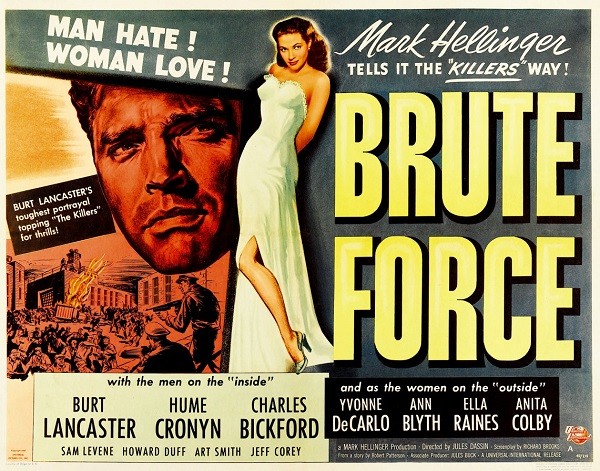 Brute Force Half Sheet Movie Poster