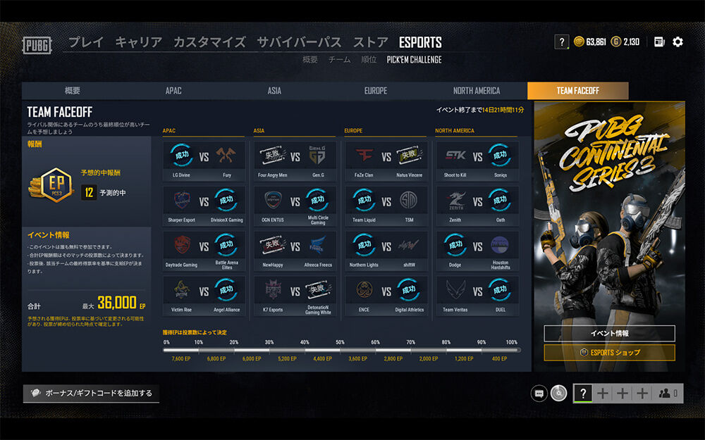 ピッケム結果と来年のpubg大会は韓国現地で８週間ってやば Pubgプレイ日記とか