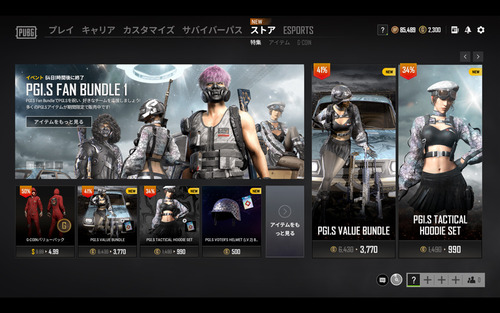 PGI.Sな新スキン！！ : PUBGプレイ日記とか