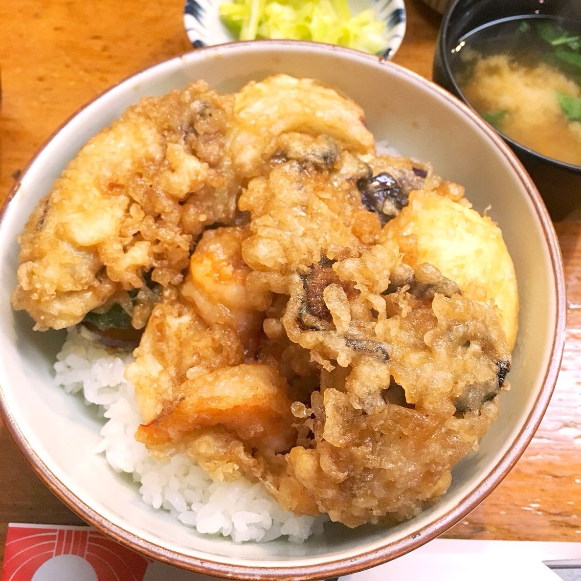 六本木 味覚 サクサクジュワーな絶品カキ天丼 おさんぽ計画2
