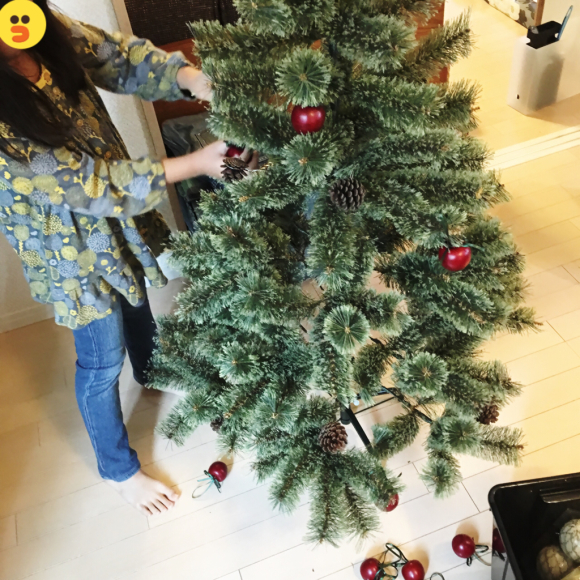 我が家のクリスマスツリーは 赤と白でほっこり飾りました Irodori 心地よくて小さな暮らし Powered By ライブドアブログ