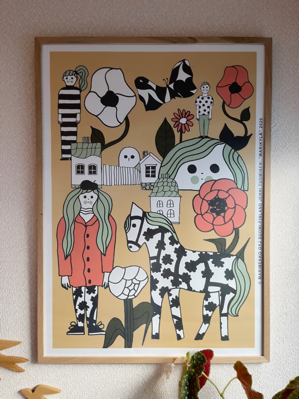 marimekko＊かわいすぎるマリメッコのポスターをゲットしました