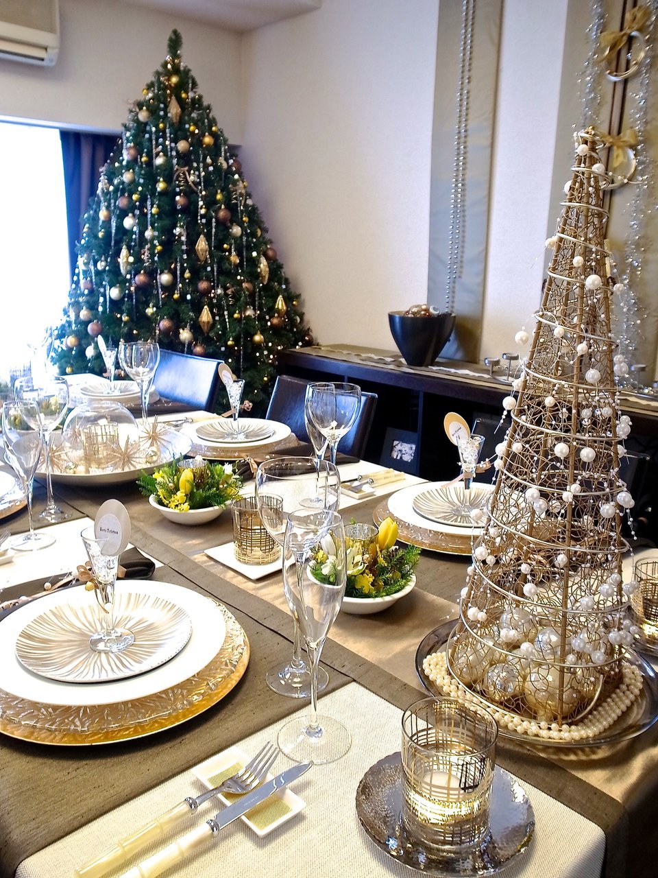 クリスマスのテーブルコーディネートレッスン Lovely Place