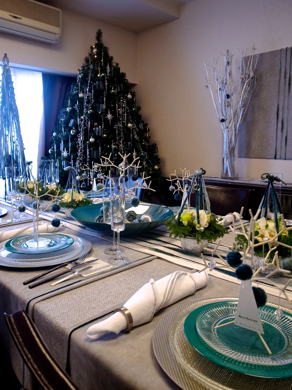 クリスマスのテーブルコーディネートレッスン Lovely Place クリスマスのテーブルコーディネートレッスン Lovely Place