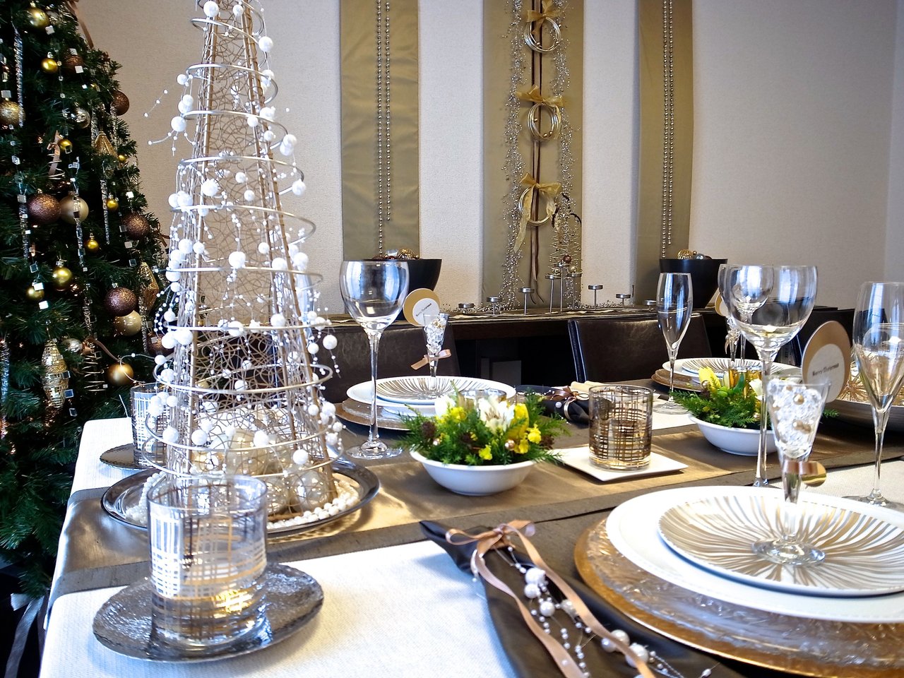 クリスマスのテーブルコーディネートレッスン Lovely Place