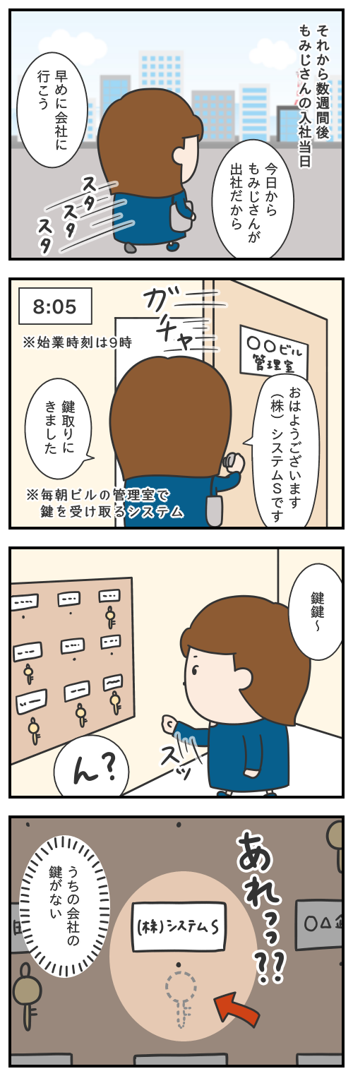 724.もみじさん初出勤日/シャチョーのカイシャ
