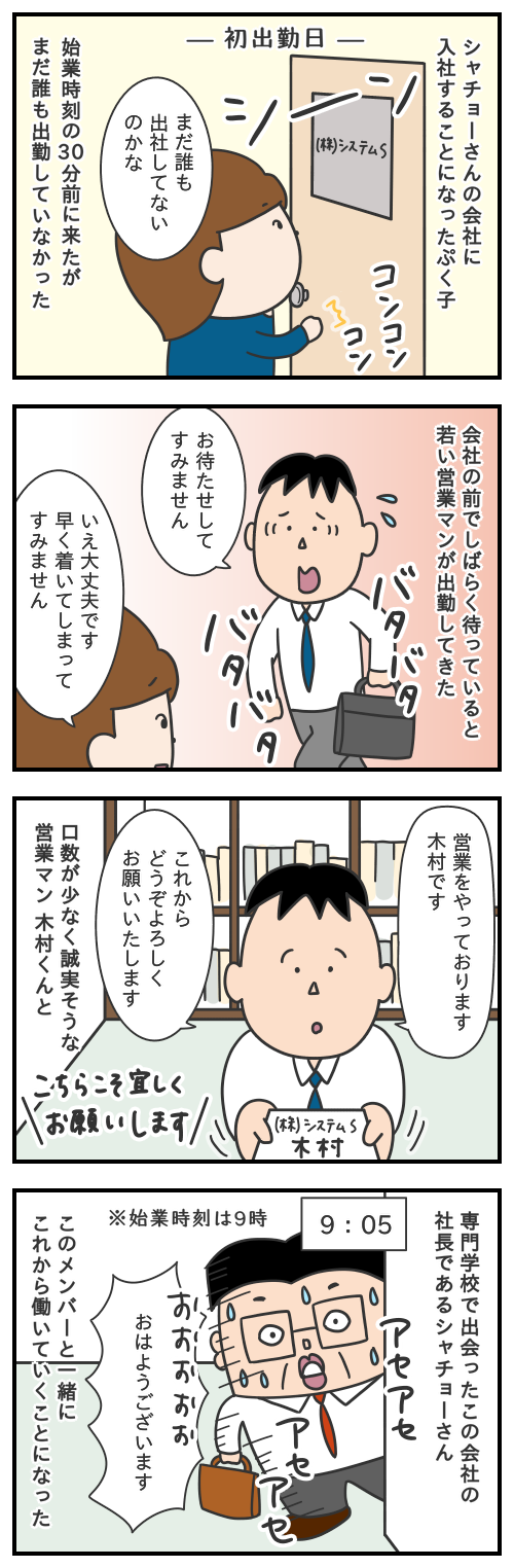 712.会社のメンバー/シャチョーのカイシャ