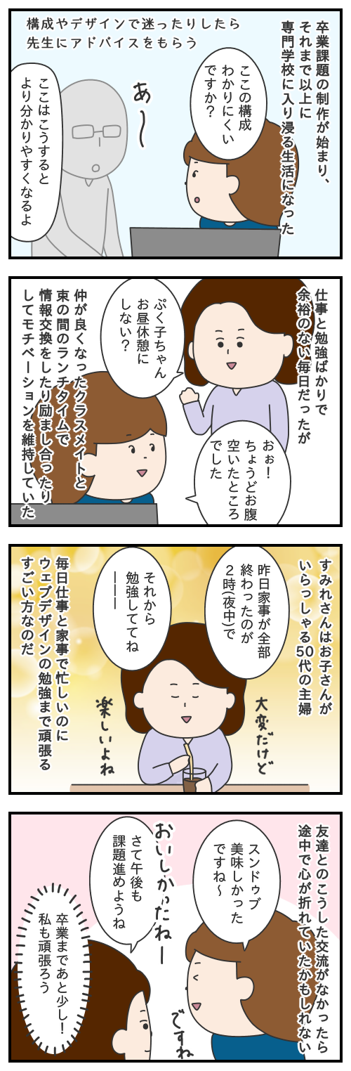 695.共に頑張る仲間がいるからこそ！/Webデザイナーへの道のり