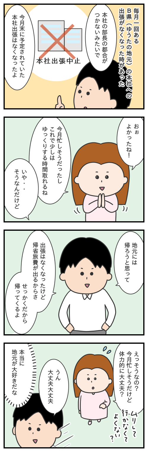 サチコの恋話18/頻繁な帰省