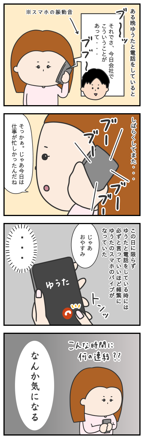 サチコの恋話20/電話中に気になっていること