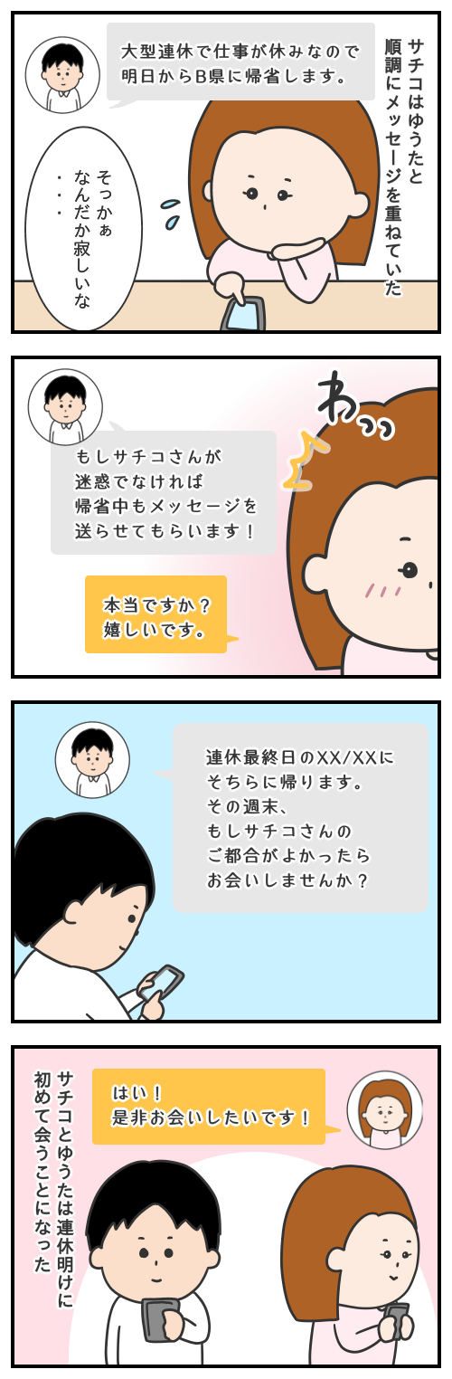 サチコの恋話12/初デートのお誘い
